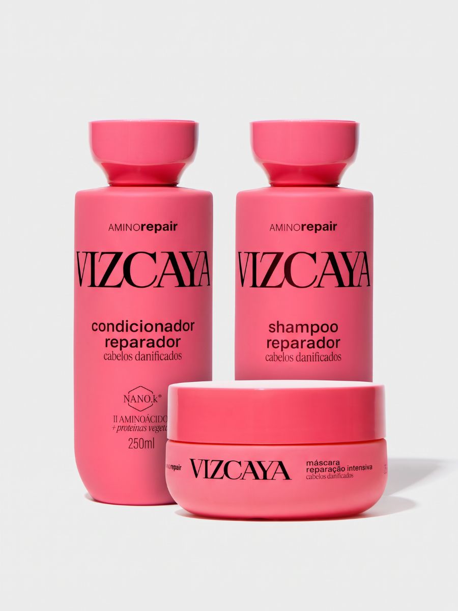Kit Shampoo + Condicionador + Máscara de tratamento AminoRepair